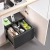 Blanco Botton Pro 39 litre 3 Container Waste Organiser for 600mm Kitchen Cabinets