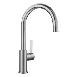 Blanco Candor WRAS Approved Single Lever Brushed Stainless Steel Mono Kitchen Mixer Tap