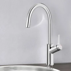 Blanco Carena Single Lever Chrome Mono Kitchen Mixer Tap