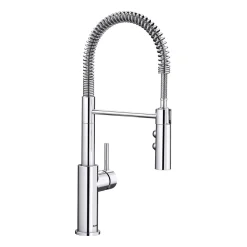 Blanco Catris-S Semi-Professional Chrome Single Lever Pull Out Kitchen Mixer Tap with Dual Spray