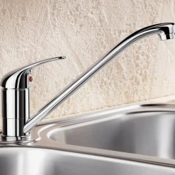 Blanco Daras Eco Water Saving WRAS Approved Single Lever Chrome Mono Kitchen Mixer Tap