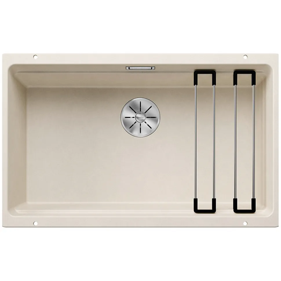 Blanco Etagon 700-U Extra Large 1 Bowl Silgranit Composite Undermount Kitchen Sink & Waste - 730 x 460mm