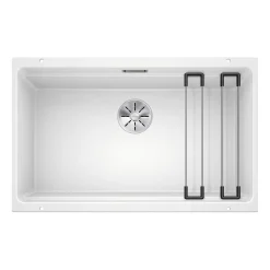 Blanco Etagon 700-U Extra Large 1 Bowl Silgranit Composite Undermount Kitchen Sink & Waste - 730 x 460mm