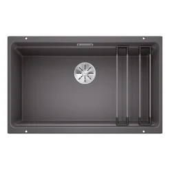 Blanco Etagon 700-U Extra Large 1 Bowl Silgranit Composite Undermount Kitchen Sink & Waste - 730 x 460mm
