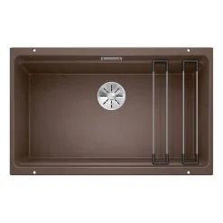 Blanco Etagon 700-U Extra Large 1 Bowl Silgranit Composite Undermount Kitchen Sink & Waste - 730 x 460mm