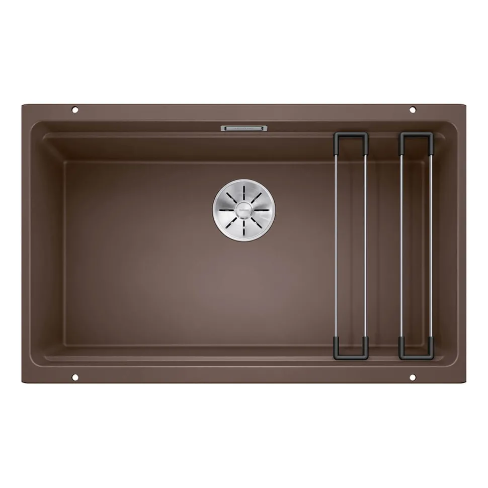 Blanco Etagon 700-U Extra Large 1 Bowl Silgranit Composite Undermount Kitchen Sink & Waste - 730 x 460mm