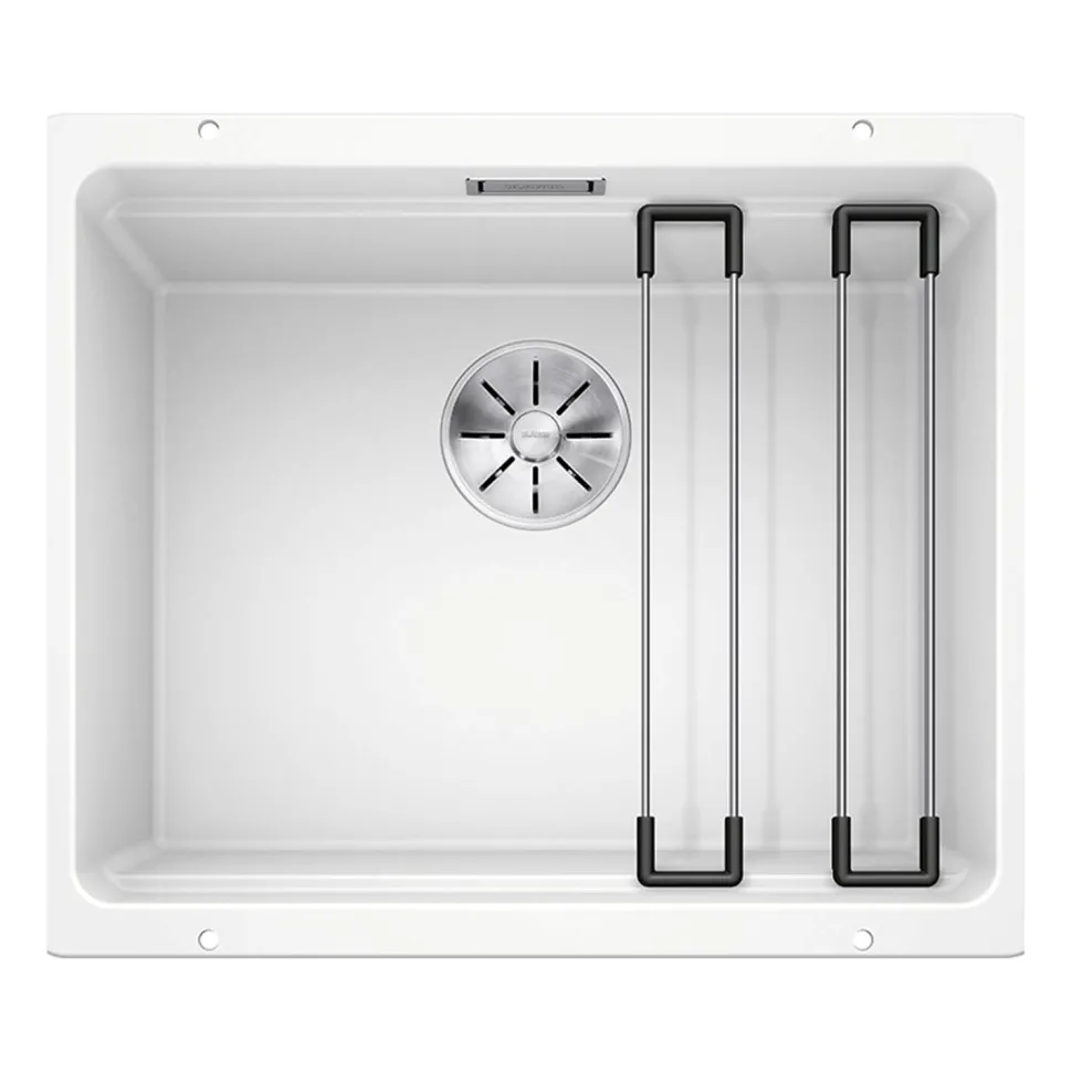 Blanco Etagon 500-U Large 1 Bowl Silgranit Composite Undermount Kitchen Sink & Waste - 530 x 460mm