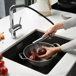 Blanco Etagon 500-U Large 1 Bowl Silgranit Composite Undermount Kitchen Sink & Waste - 530 x 460mm