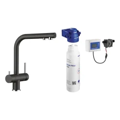 Blanco Fontas II 3-in-1 Warm, Cold and Filtered Cold Water Mono Kitchen Mixer Tap