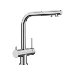 Blanco Fontas-S II 3-in-1 Warm, Cold and Filtered Cold Water Mono Pull Out Kitchen Mixer Tap