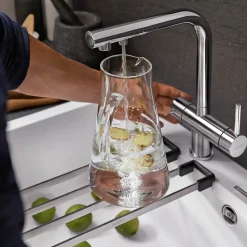 Blanco Fontas-S II 3-in-1 Warm, Cold and Filtered Cold Water Mono Pull Out Kitchen Mixer Tap
