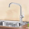 Blanco Jurena Single Lever Chrome Mono Kitchen Mixer Tap