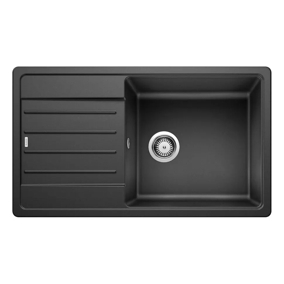 Blanco Legra XL 6 S 1 Bowl Silgranit Composite Kitchen Sink & Waste with Reversible Drainer - 860 x 500mm