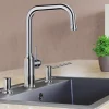 Blanco Livia-S Single Lever Mono Pull Out Mono Kitchen Mixer Tap - Chrome