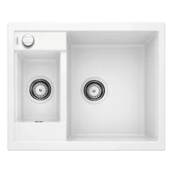 Blanco Metra 6 1.5 Bowl Inset Silgranit Composite Kitchen Sink & Waste - 615 x 500mm