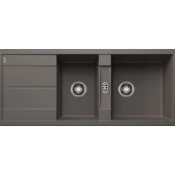 Blanco Metra 8 S 1.5 Bowl Inset Silgranit Composite Kitchen Sink & Waste with Reversible Drainer - 1160 x 500mm