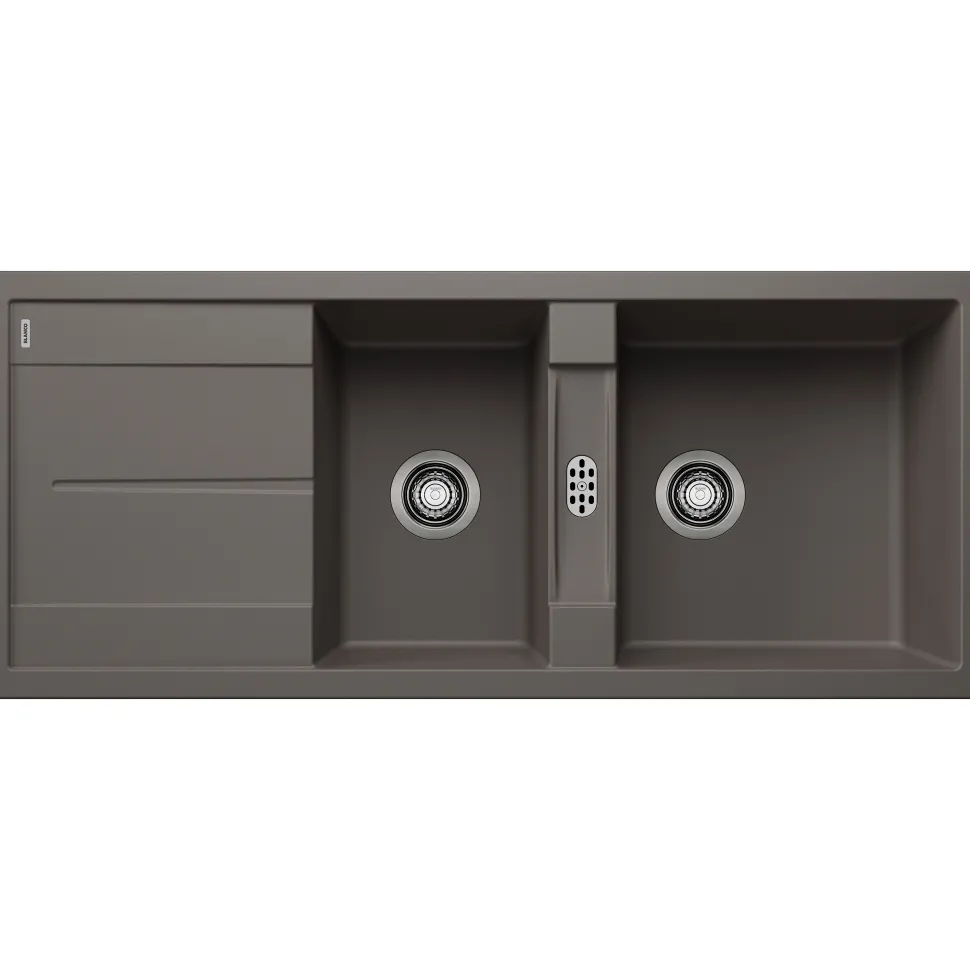 Blanco Metra 8 S 1.5 Bowl Inset Silgranit Composite Kitchen Sink & Waste with Reversible Drainer - 1160 x 500mm