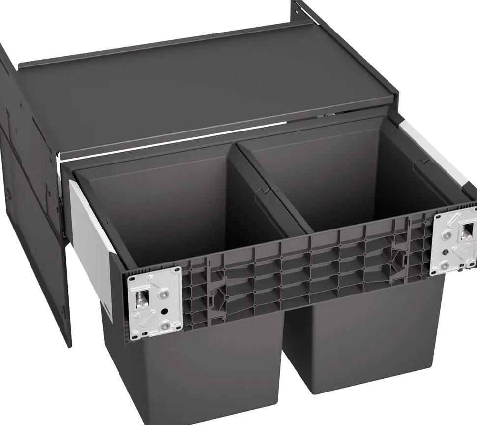 Blanco Select II Compact 60/2 34 litre 2 Container Waste Organiser for 600mm Kitchen Cabinets