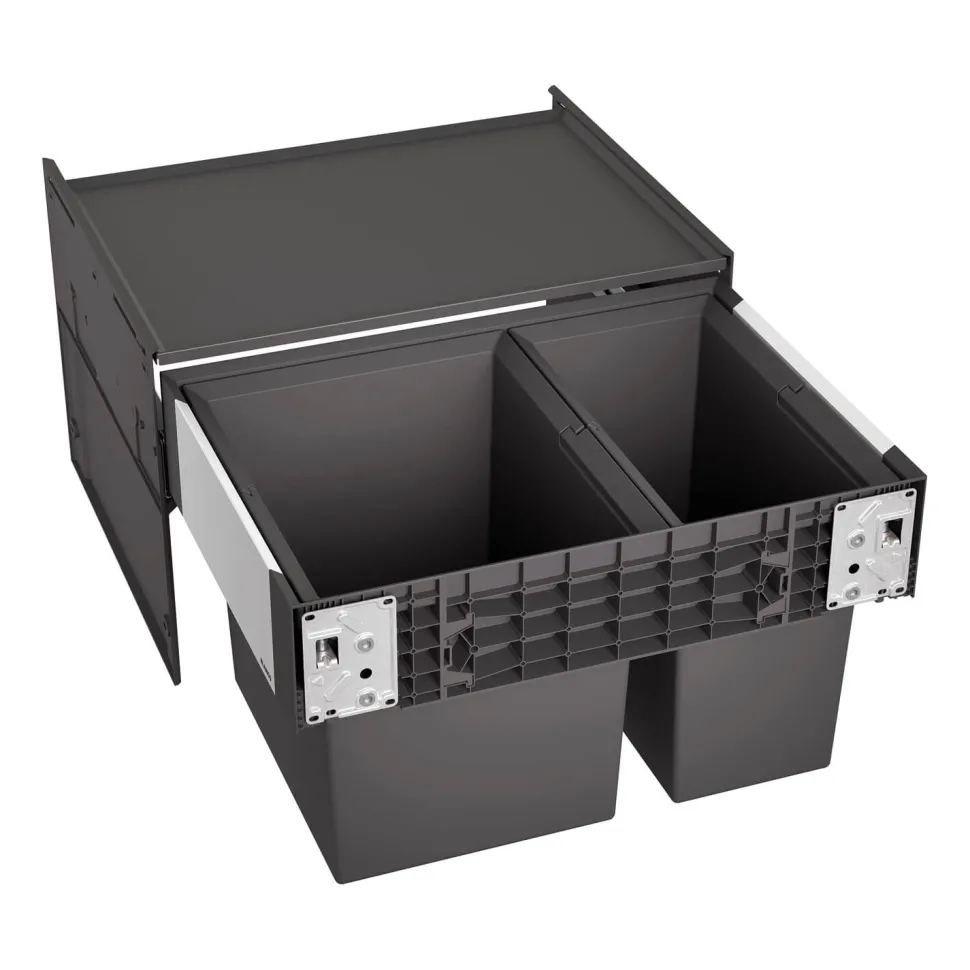 Blanco Select II 60/2 49 litre 2 Container Waste Organiser for 600mm Kitchen Cabinets