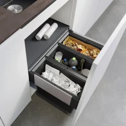 Blanco Select II 60/3 45 litre 3 Container Waste Organiser for 600mm Kitchen Cabinets