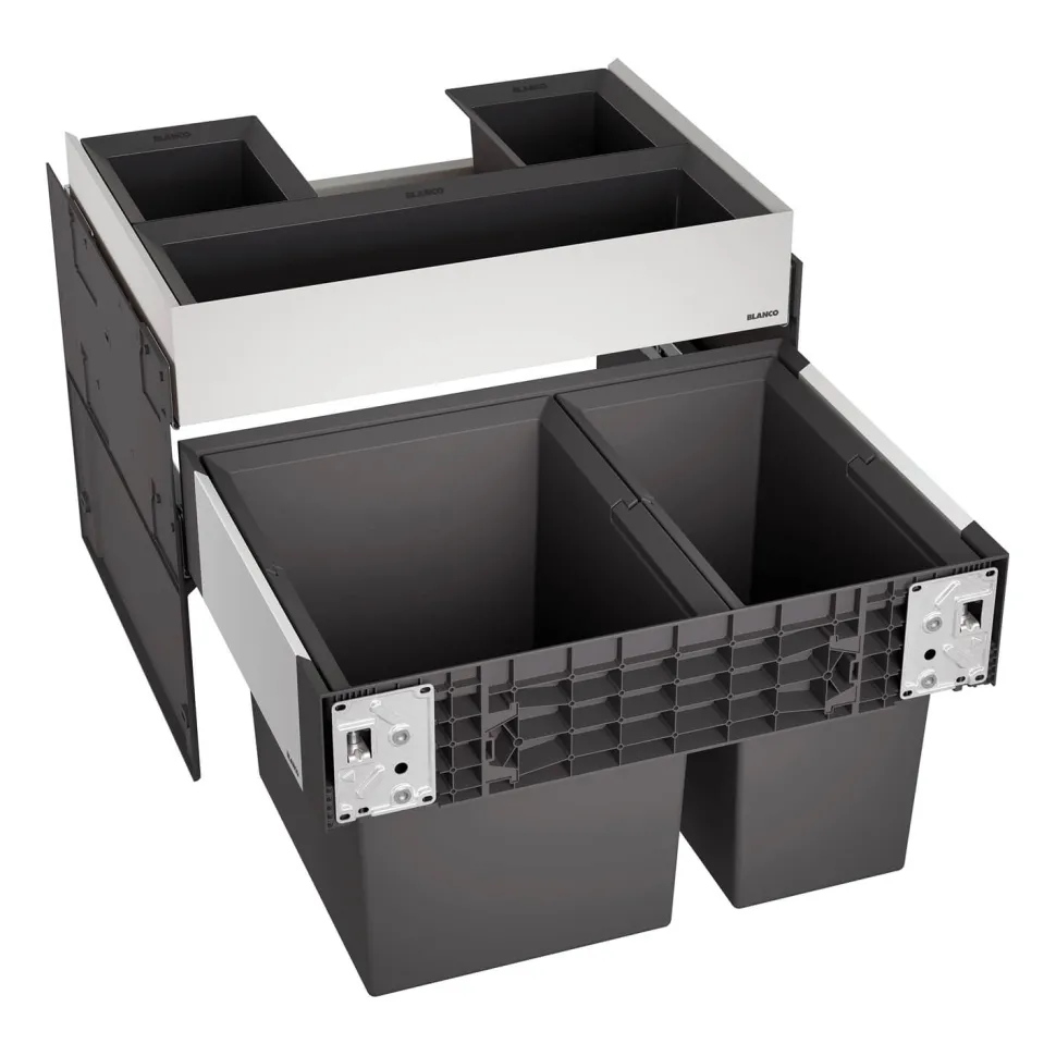 Blanco Select II 60/2 Orga 49 litre 2 Container Waste Organiser for 600mm Kitchen Cabinets