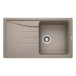 Blanco Sona 5 S Compact 1 Bowl Inset Silgranit Composite Kitchen Sink & Waste with Reversible Drainer - 860 x 500mm