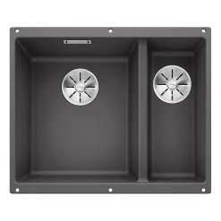 Blanco Subline 1.5 Bowl Undermount Silgranit Composite Kitchen Sink & Waste - 555 x 460mm
