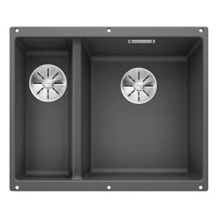 Blanco Subline 1.5 Bowl Undermount Silgranit Composite Kitchen Sink & Waste - 555 x 460mm