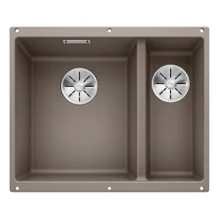 Blanco Subline 1.5 Bowl Undermount Silgranit Composite Kitchen Sink & Waste - 555 x 460mm