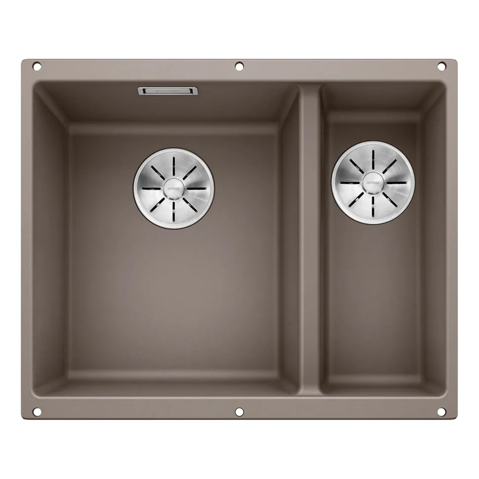 Blanco Subline 1.5 Bowl Undermount Silgranit Composite Kitchen Sink & Waste - 555 x 460mm