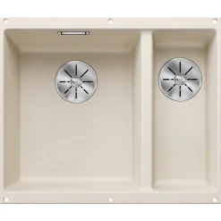 Blanco Subline 1.5 Bowl Undermount Silgranit Composite Kitchen Sink & Waste - 555 x 460mm