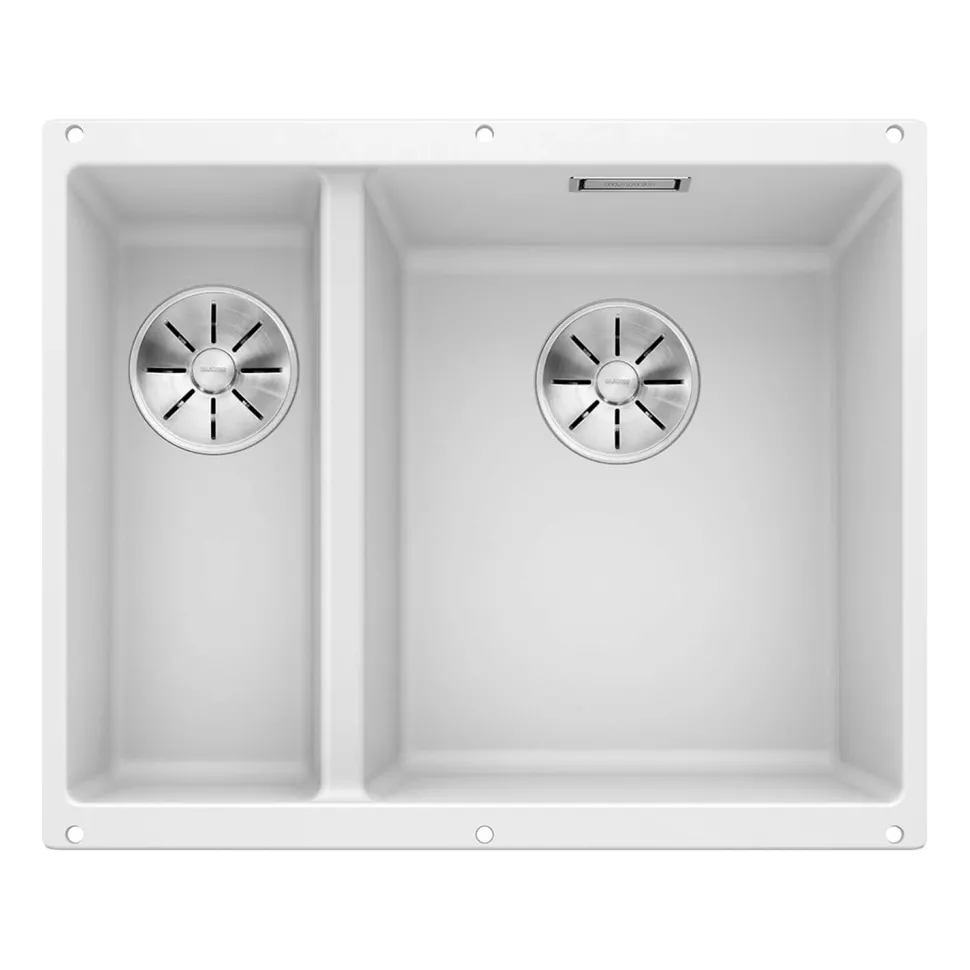 Blanco Subline 1.5 Bowl Undermount Silgranit Composite Kitchen Sink & Waste - 555 x 460mm