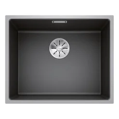 Blanco Subline 500-IF Silgranit Composite Kitchen Sink & Waste with Steel Frame - 543 x 443mm