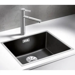 Blanco Subline 500-IF Silgranit Composite Kitchen Sink & Waste with Steel Frame - 543 x 443mm