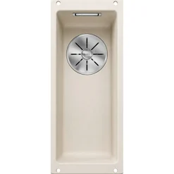 Blanco Subline 160-U 0.5 Bowl Undermount Silgranit Composite Kitchen Sink & Waste - 190 x 460mm