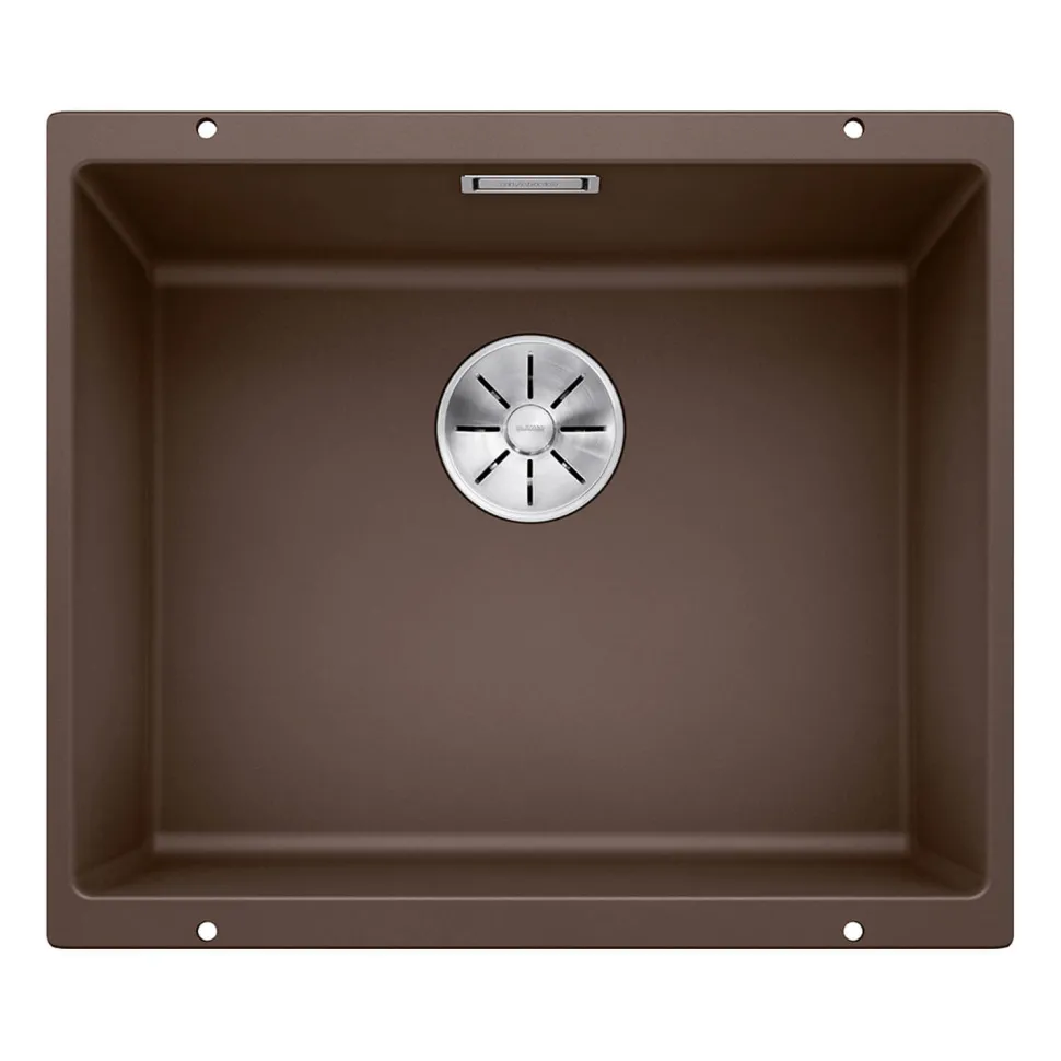 Blanco Subline 500-U 1 Bowl Undermount Silgranit Composite Kitchen Sink & Waste - 530 x 460mm