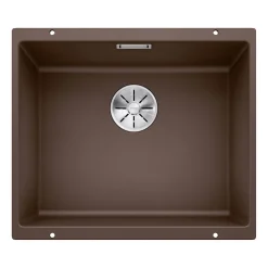 Blanco Subline 500-U 1 Bowl Undermount Silgranit Composite Kitchen Sink & Waste - 530 x 460mm