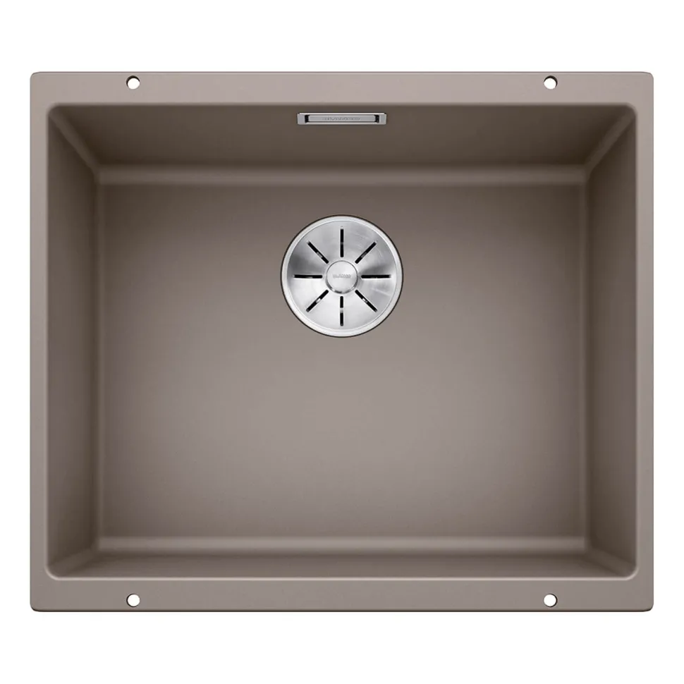 Blanco Subline 500-U 1 Bowl Undermount Silgranit Composite Kitchen Sink & Waste - 530 x 460mm