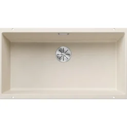 Blanco Subline 800-U Extra Large 1 Bowl Undermount Silgranit Composite Kitchen Sink & Waste - 830 x 460mm