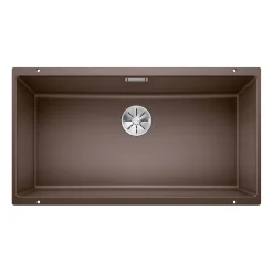 Blanco Subline 800-U Extra Large 1 Bowl Undermount Silgranit Composite Kitchen Sink & Waste - 830 x 460mm