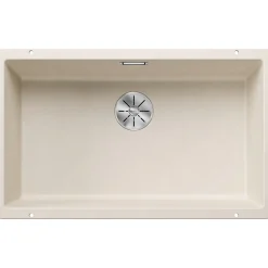 Blanco Subline 700-U Large 1 Bowl Undermount Silgranit Composite Kitchen Sink & Waste - 730 x 460mm