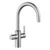 Blanco Tampera 3-in-1 Instant 100°C Boiling Water Mono Kitchen Mixer Tap - PVD Steel