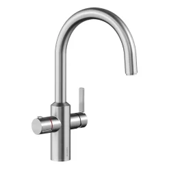 Blanco Tampera 3-in-1 Instant 100°C Boiling Water Mono Kitchen Mixer Tap - PVD Steel