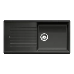 Blanco Zia XL 6 S 1 Bowl Inset Silgranit Composite Kitchen Sink & Waste with Reversible Drainer - 1000 x 500mm