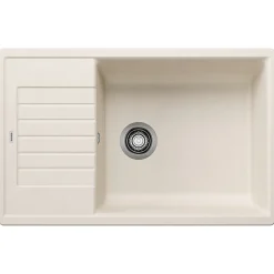 Blanco Zia XL 6 S Compact 1 Bowl Inset Silgranit Composite Kitchen Sink & Waste with Reversible Drainer - 780 x 500mm