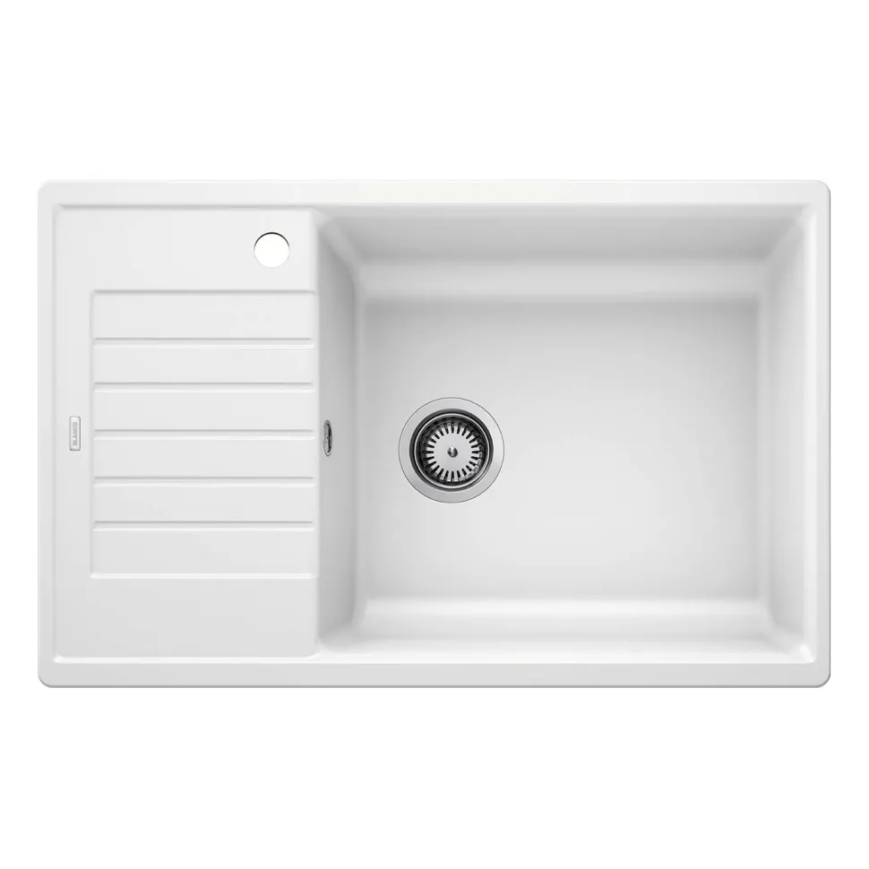 Blanco Zia XL 6 S Compact 1 Bowl Inset Silgranit Composite Kitchen Sink & Waste with Reversible Drainer - 780 x 500mm