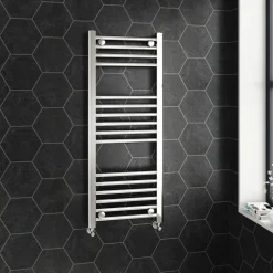 Brenton Chrome Straight Ladder Towel Radiator