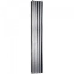Brenton Flat Double Panel Vertical Radiator - 1800mm x 360mm - Anthracite