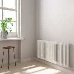 Brenton Olympus Horizontal 2 Column Radiator - White