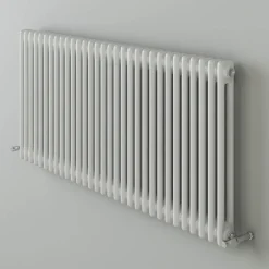 Brenton Olympus Horizontal 2 Column Radiator - White